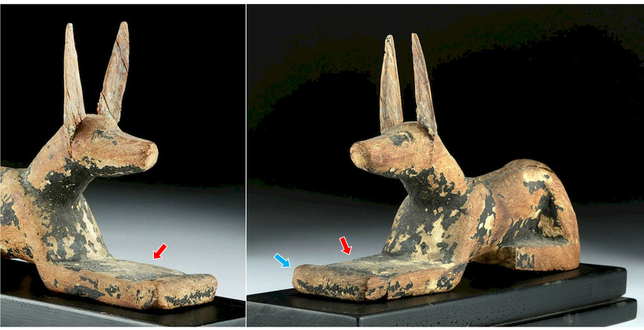 Ancient Egyptian God Dead Anubis Tombs Mummification Jackal Wolf Dog